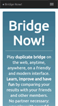 Mobile Screenshot of bridge-now.com